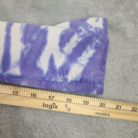 Nike Dri Fit Leggings Purp & White Tie Dye Compression Pants Yoga Women's Sz XS - Picture 4 of 6